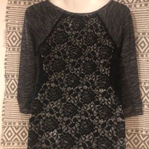 Express Sweater with lace back